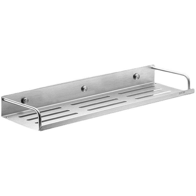 304不锈钢加厚厨房调味瓶置物架壁挂免钉浴室沐浴用品防水收纳架,淘宝优惠券,粉丝福利购,淘宝优惠卷