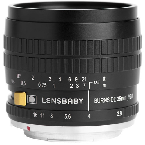 美国Lensbaby Burnside 35单反焦外旋涡散景螺旋暗角LOMO广角镜头 - 图3