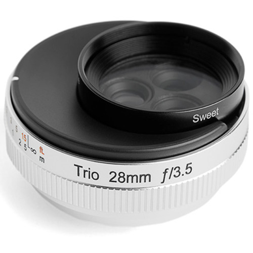 美国Lensbaby TRIO 28微单虚幻漩涡柔焦三合一广角镜头复古文艺A7 - 图3