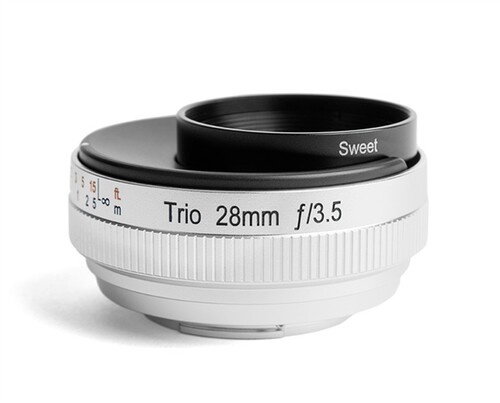 美国Lensbaby TRIO 28微单虚幻漩涡柔焦三合一广角镜头复古文艺A7 - 图1