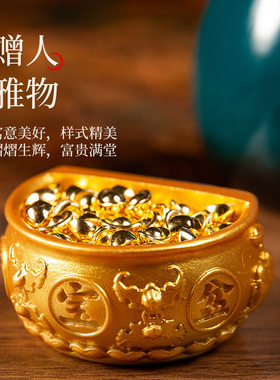龙门石窟文创聚宝盆冰箱贴招财进宝创意摆件高颜值伴手礼送朋友