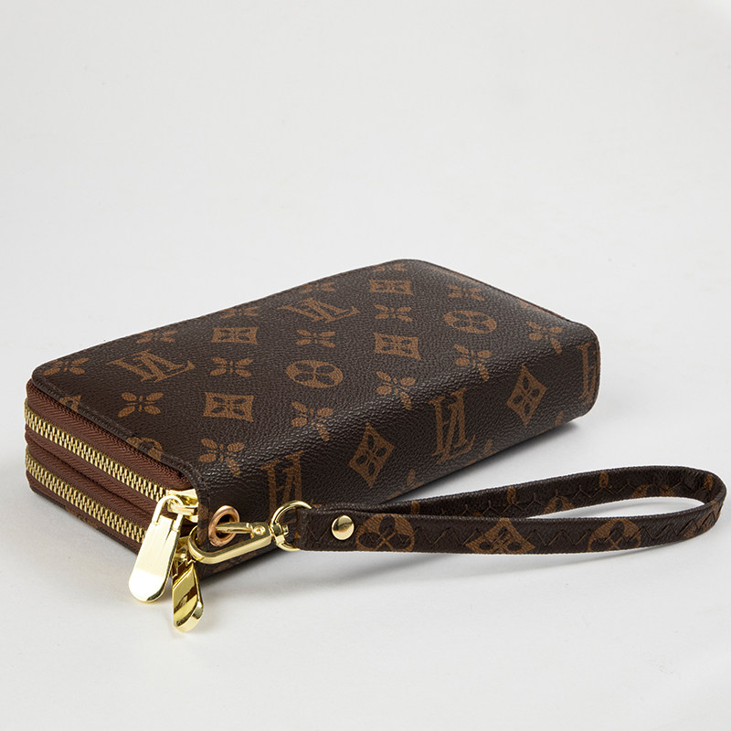 新款2021爆款印花大容量气质钱包 奔蕾钱包