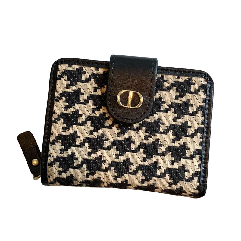 短款小众设计2021新款ins风小钱包 奔蕾钱包