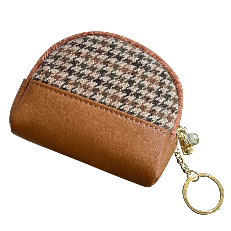 帆布小女韩国ins小众设计零钱包 奔蕾钱包