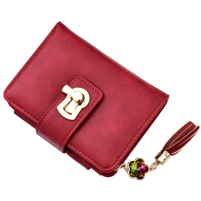 奔蕾女短款2020新款学生小ck零钱包 奔蕾钱包