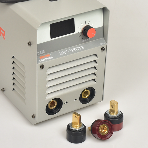 上海通用200I/280/315/400后板式插座电焊机快速接头纯铜插头配件 - 图2