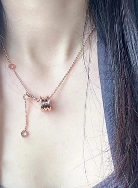 水贝金包银小蛮腰项链