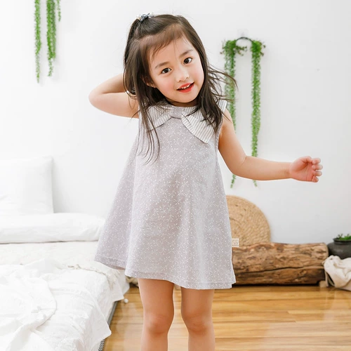 Платье на младенца, юбка, детский летний хлопковый наряд маленькой принцессы, летняя одежда для девочек, 0-1 лет