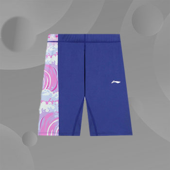 ຊຸດລອຍນ້ຳຂອງເດັກຍິງ Li Ning ຂອງແທ້ຕ້ານ UV ສະດວກສະບາຍ Slim Fit Swimsuit YSLS012