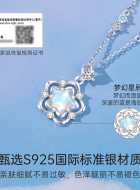 纯银项链女款2026新款轻奢小众
