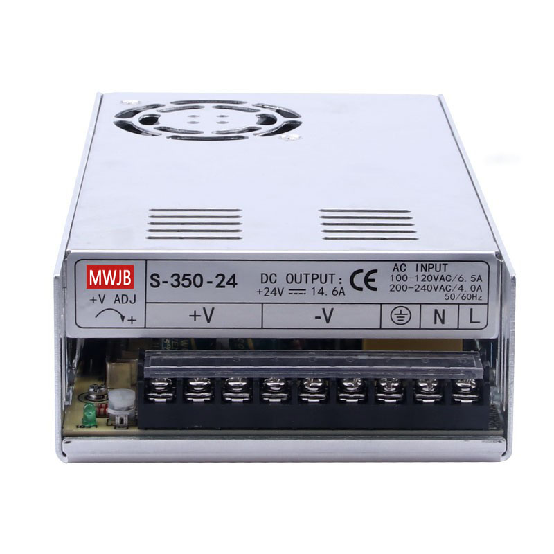 明纬开关电源S/NES-350/360-24V15a变压器5直流220转DC12V/36V/48 - 图2