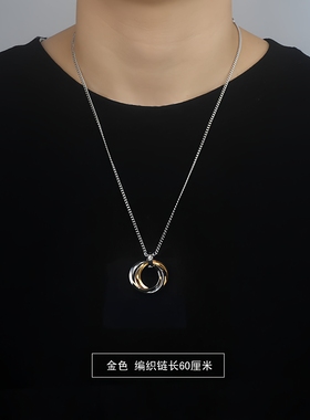 欧美项坠钛钢学生刻字挂饰品