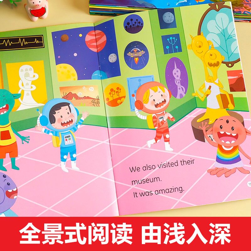 【视频教学】英语绘本三年级启蒙绘本儿童幼儿分级阅读四五六年级老师推荐纯正发音小学生一二年级英文课外阅读少儿故事书有声绘本