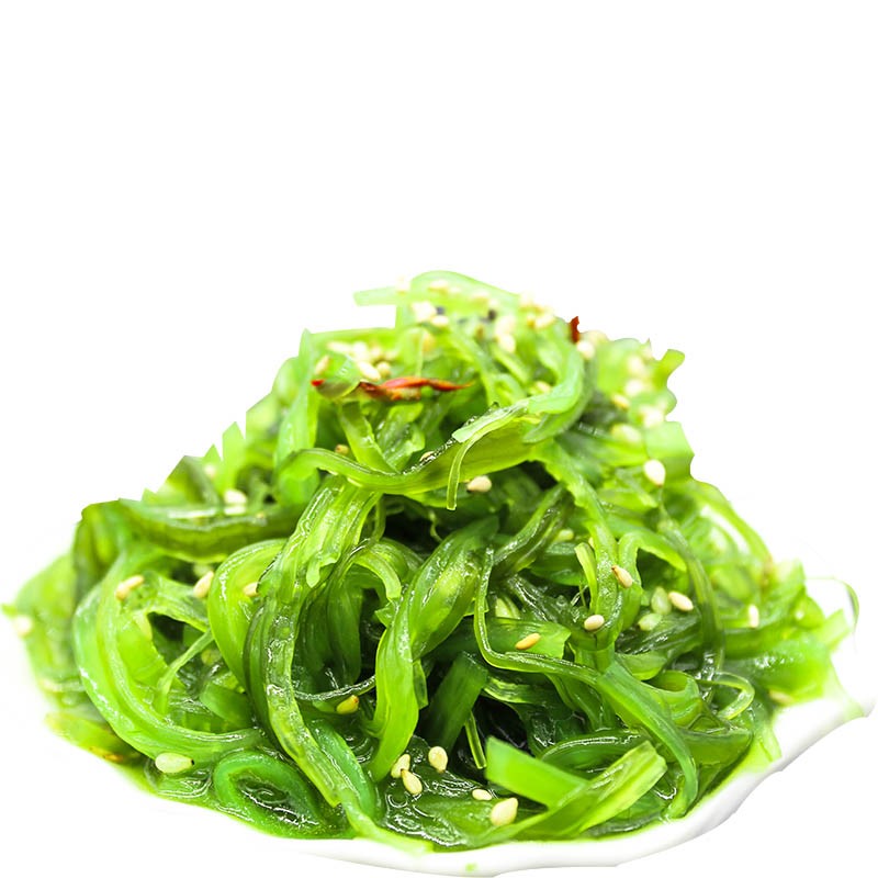 尊益鲜大连特产包邮即食裙带菜500g*5袋海白菜螺旋澡海草即食海带 - 图1