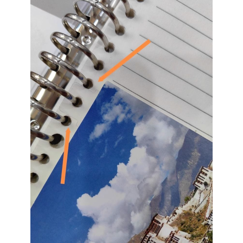 适用a4a5a6B5a7活页本挂钩贴圆孔带胶自粘免打孔透明收纳改造配件,淘宝优惠券,粉丝福利购,淘宝优惠卷