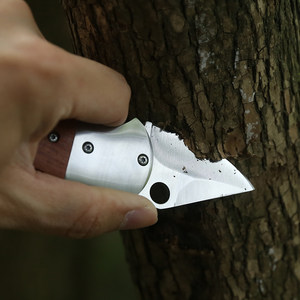 荒野求生小刀多功能折叠刀钥匙扣迷你随身刀具水果刀防身锋利小刀