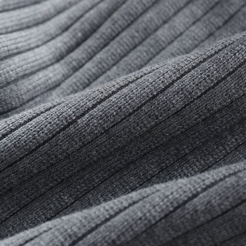 大码不开叉针织直筒中长款半身裙 颜筱半身裙