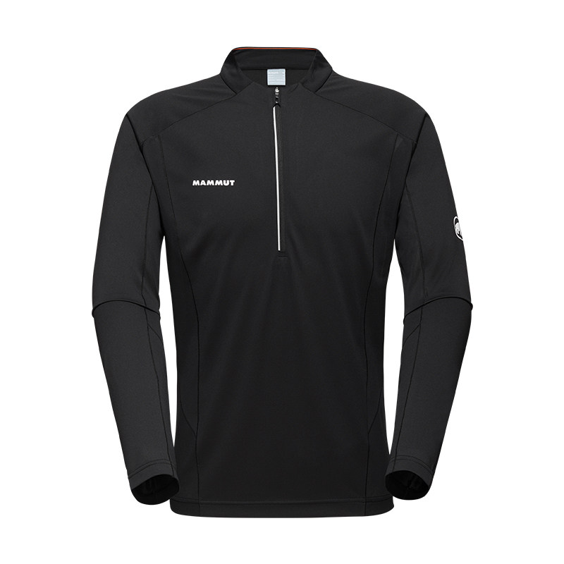 MAMMUT猛犸象Aenergy FL Half Zip男户外透气长袖半拉链套头衫T恤,淘宝优惠券,粉丝福利购,淘宝优惠卷