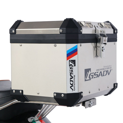 GSADV适用维斯帕Vespa300尾箱比亚乔150尾箱改装铝合金后尾箱尾架 - 图3