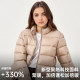 NOME (Clothing) 2025 Autumn and Winter Women's New Fashionable and Versatile Lightweight and Warm Solid Color Stand Collar Cotton Clothes