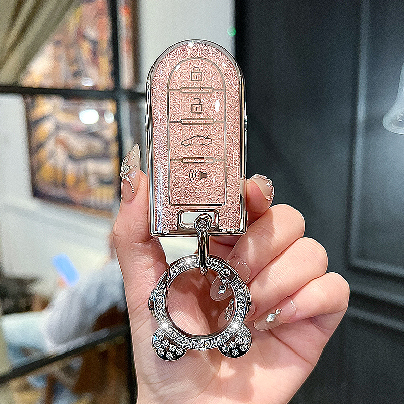 适用于丰田toyota tank北鹿大发PERODUA钥匙套RAIZE壳ROCKY全包扣 - 图1