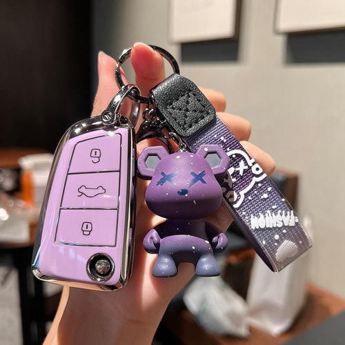 江淮iev6e钥匙套女X4/S7嘉悦a5思皓E20X汽车R3/S4瑞风S2/S3壳包扣 - 图3