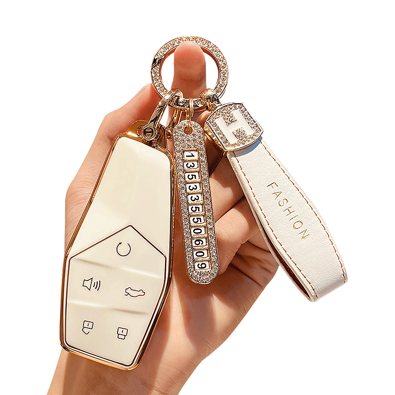 上汽名爵ONE专用钥匙套2022款MG one进阶版汽车壳包扣男女改装饰 - 图3