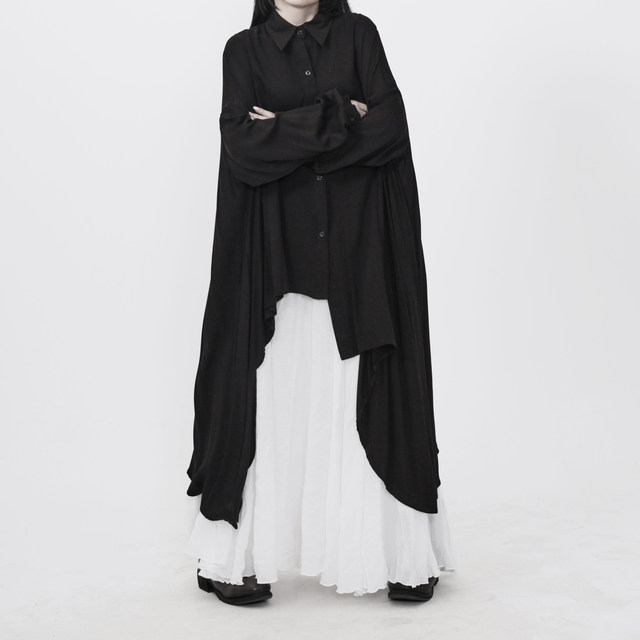 Yinmi Spring Yamamoto Style ເສື້ອອອກແບບ Asymmetrical