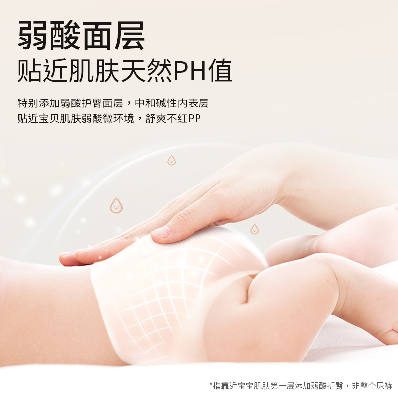 比酷熊云触感拉拉裤试用装组合纸尿裤婴儿尿不湿多码可选 - 图0