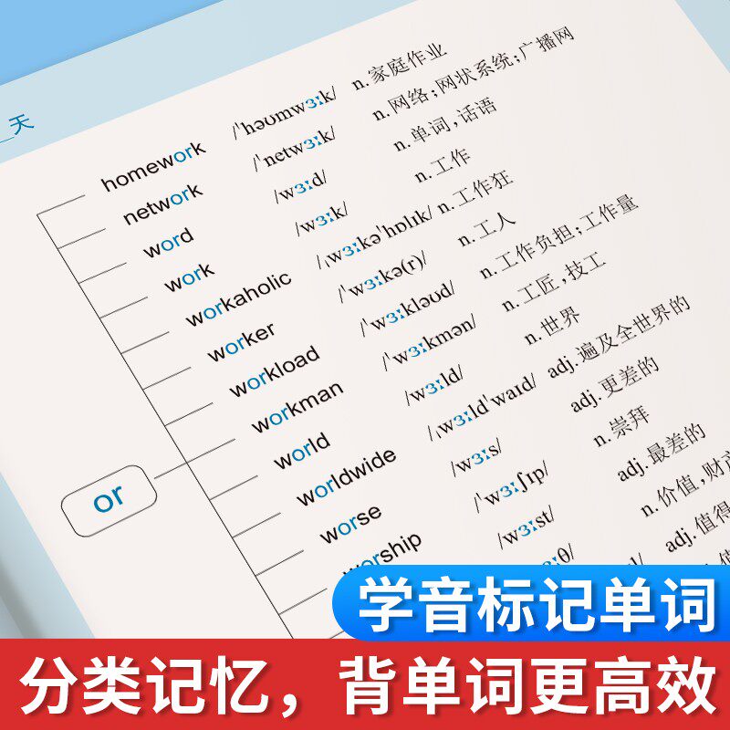 小学初中英语单词学音标思维导图快速记忆单词记背英语单词神器人教版同步学习英语音标
