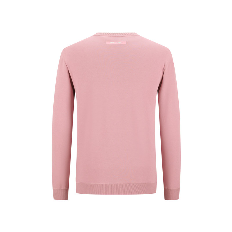 哈特马克斯2025年秋男士圆领套头卫衣珠地棉植绒基础圆领卫衣男,淘宝优惠券,粉丝福利购,淘宝优惠卷