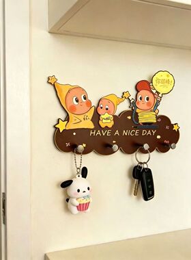 门上装饰玄关钥匙收纳架