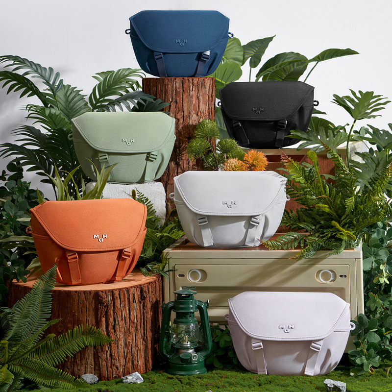 mah羊舍联名高级感小众斜挎女腰包 mah女士包袋