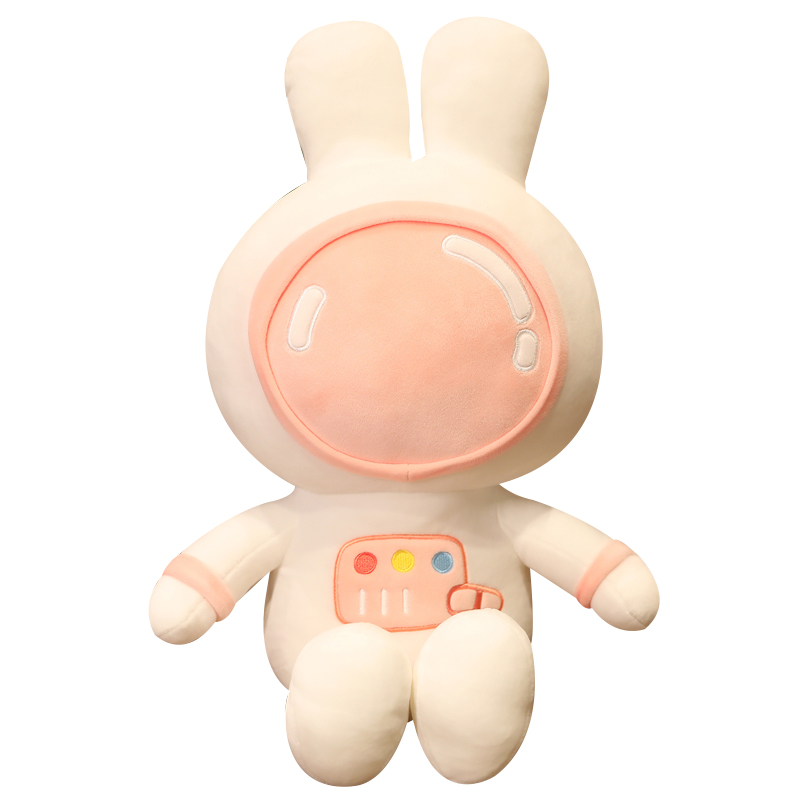 太空兔子毛绒玩具公仔可爱宇航员小白兔玩偶陪睡觉娃娃生日礼物女