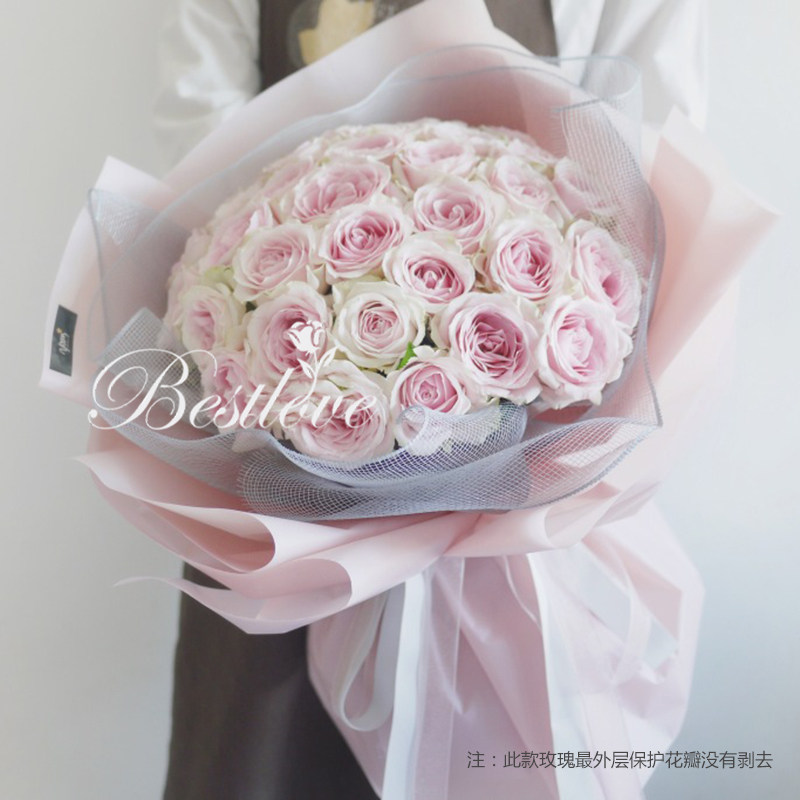 99朵红玫瑰情人节上海同城鲜花速递女友闺蜜生日礼物表白求婚送花