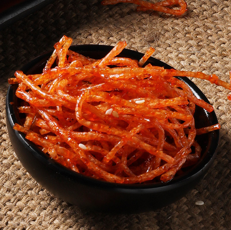 松鼠糖糖旗舰店网红三千丝辣条 麻辣零食大礼包湖南特产儿时小吃休闲麻辣味辣丝2