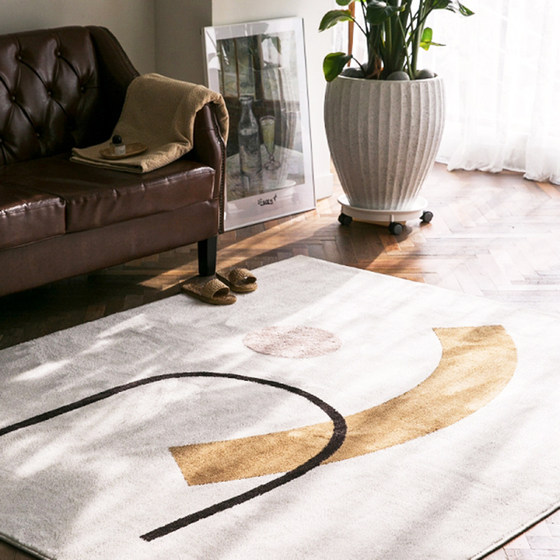 Home coffee table carpet modern simple style home