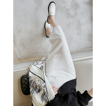 Spot LIVAS Heavy to Fouls Cupboard Level Double Layer Genuine Silk Dress 20 Mmi Elastic Rejo Elegant Half Skirt