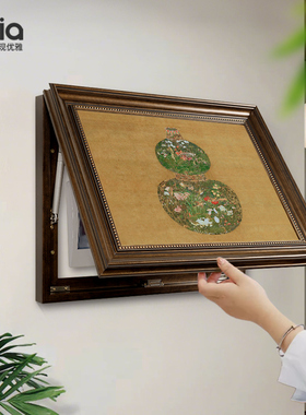 【葫芦花瓶图】寓意好的遮挡挂画