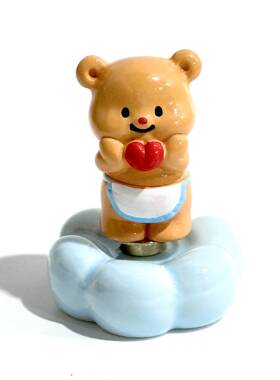 景德镇陶瓷转摆件黄油小熊