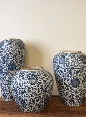 景德镇陶瓷花瓶摆件客厅装