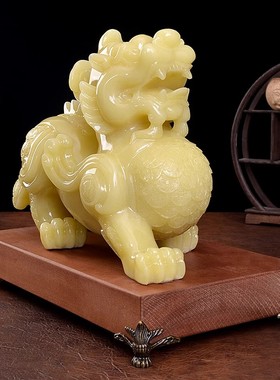 乔迁开业礼饰品招财貔貅摆件玉石