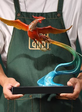 威弗列德黄铜瑞凤呈祥摆件送礼