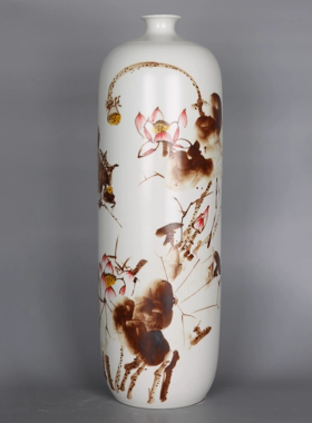 手绘和为贵陶瓷现代家居摆设