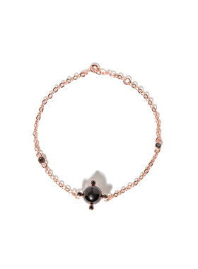 feo珍珠ins情侣925银欧美风手环