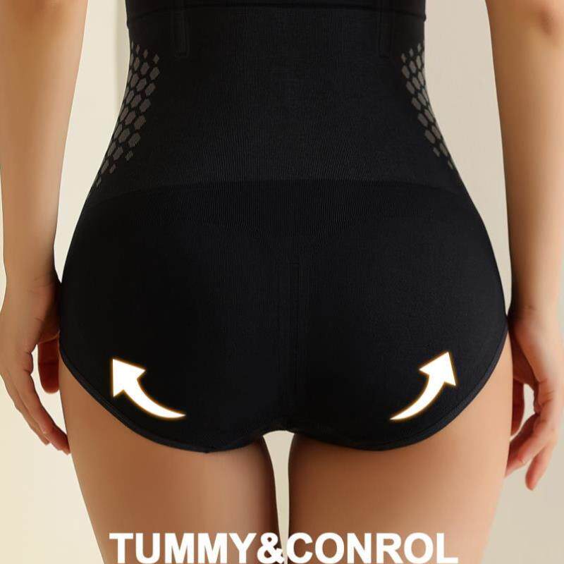 1pc Women's High Waist Tummy Control Corset Panties跨境 - 图3