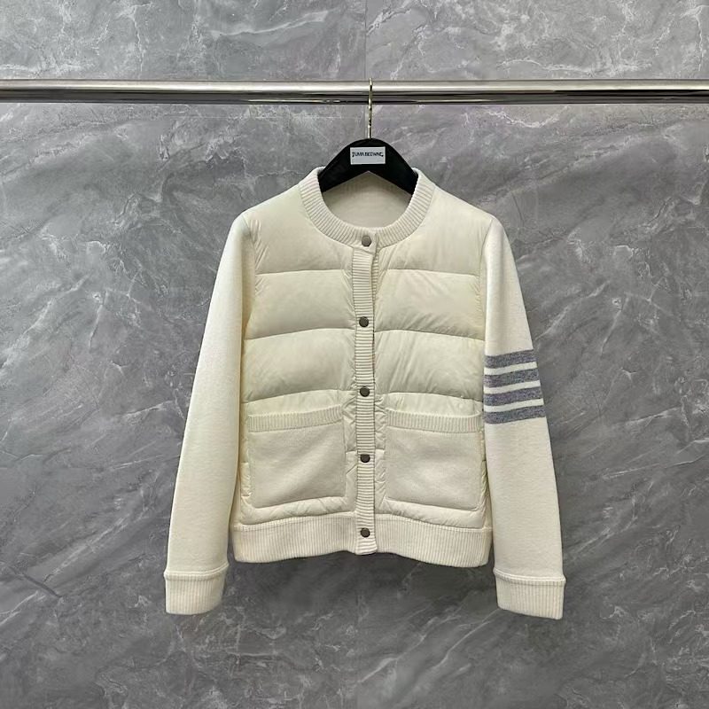 TUMA BEEWNE TB羊毛拼接女式羽绒服冬季加厚四杠白鸭绒保暖外套,淘宝优惠券,粉丝福利购,淘宝优惠卷