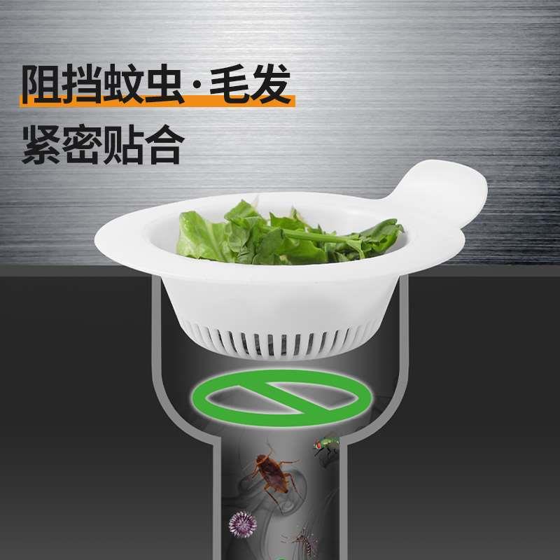 可提水槽过滤篮厨房水池过滤网洗菜池剩菜剩饭残渣沥水滤网防堵塞 - 图1