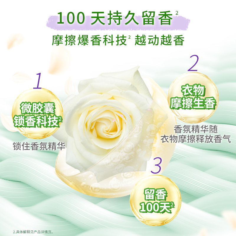 金纺留香珠持久留香除菌除螨凝香珠香草/薰衣草香味450g多组套 - 图3