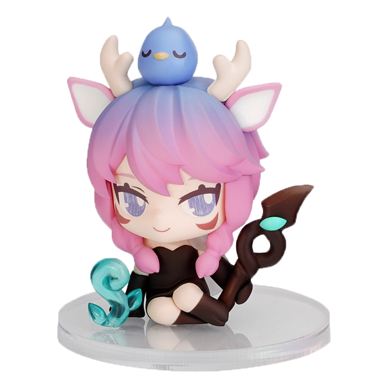 王者荣耀手办王者荣耀正版峡谷小憩盒蛋后羿程咬金花木兰小乔红BUFF瑶手办公仔